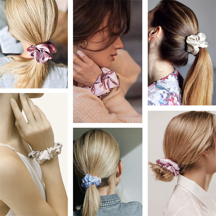 Silk Scrunchies-Fashion and comfort for your hair