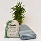 Furbo 100% Bamboo Bath Towel Ultra Absorbent, Soft Feel, Quick Drying & Antibacterial, 600 GSM, 138 cm x 75 cm (Cadet Blue)