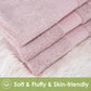 Furbo 100% Bamboo Hand Towel Ultra Absorbent, Soft Feel, Quick Drying & Antibacterial, 600 GSM, 60 cm x 40 cm (Grape Pink)