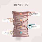 Mulberry Silk Pillow Cover - Blush Pink