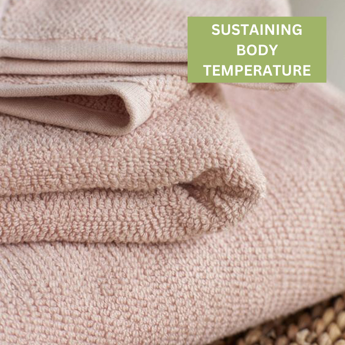 Furbo 100% Bamboo Bath Towel Ultra Absorbent, Soft Feel, Quick Drying & Antibacterial, 600 GSM, 138 cm x 75 cm (Biege)